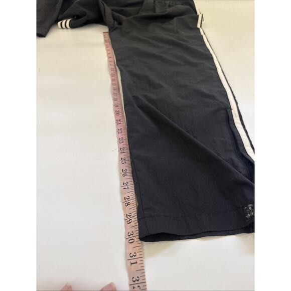 Adidas Track Pants Mens Large Y2K Vintage Training Windbreaker NYLON 90s READ - Picture 10 of 13